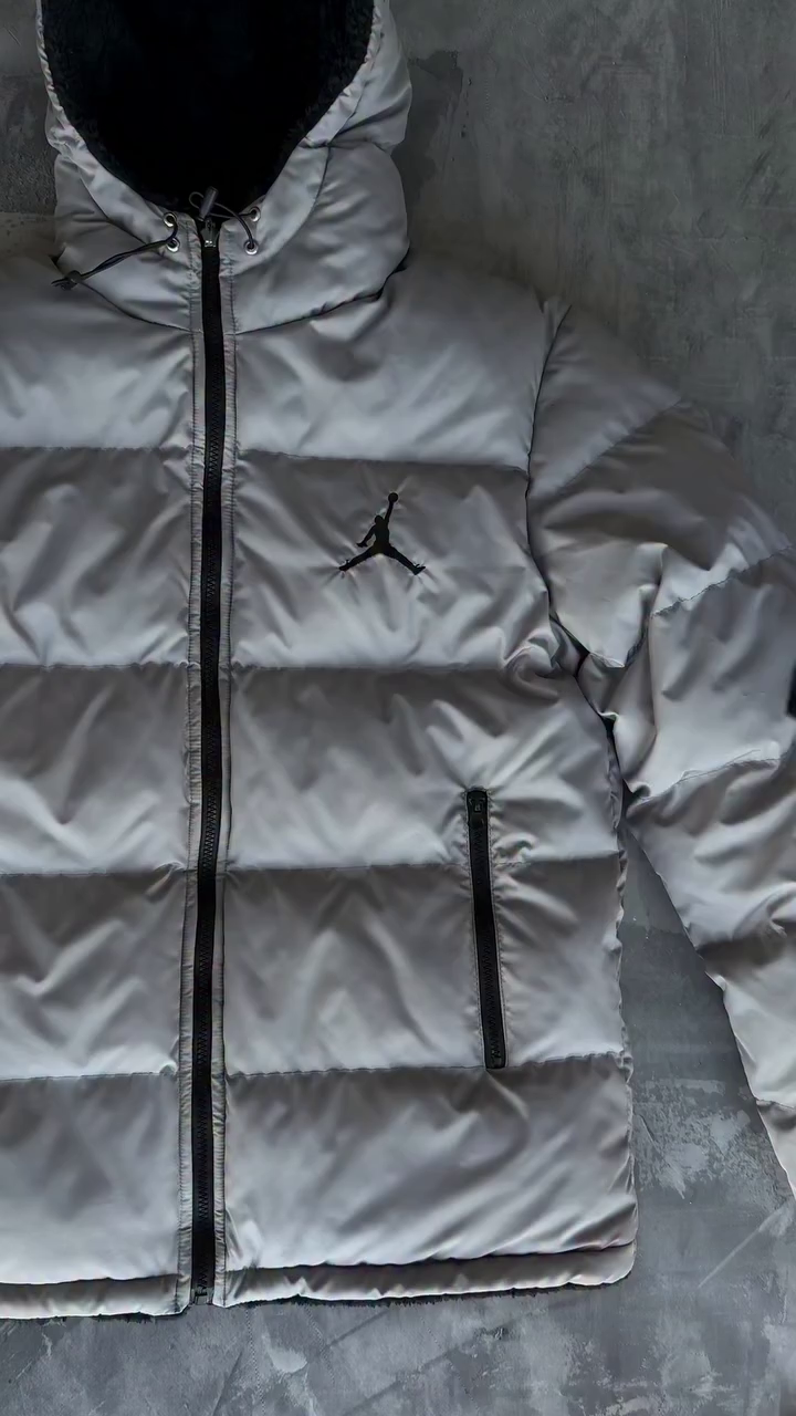 Sherpa-Lined Reversible Puffer Jacket - Image 2