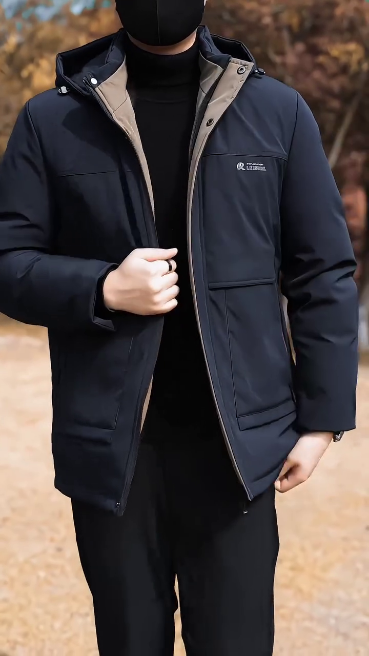 Men's Thermal Hooded Jacket