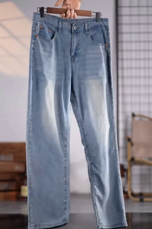 Men’s Classic Straight Fit Denim Jeans