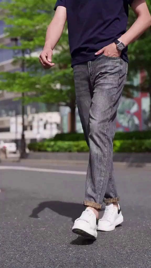 Men’s Trendy Slim Fit Denim Jeans - Image 5