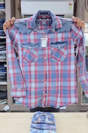 Men’s Stylish Checked Shirt
