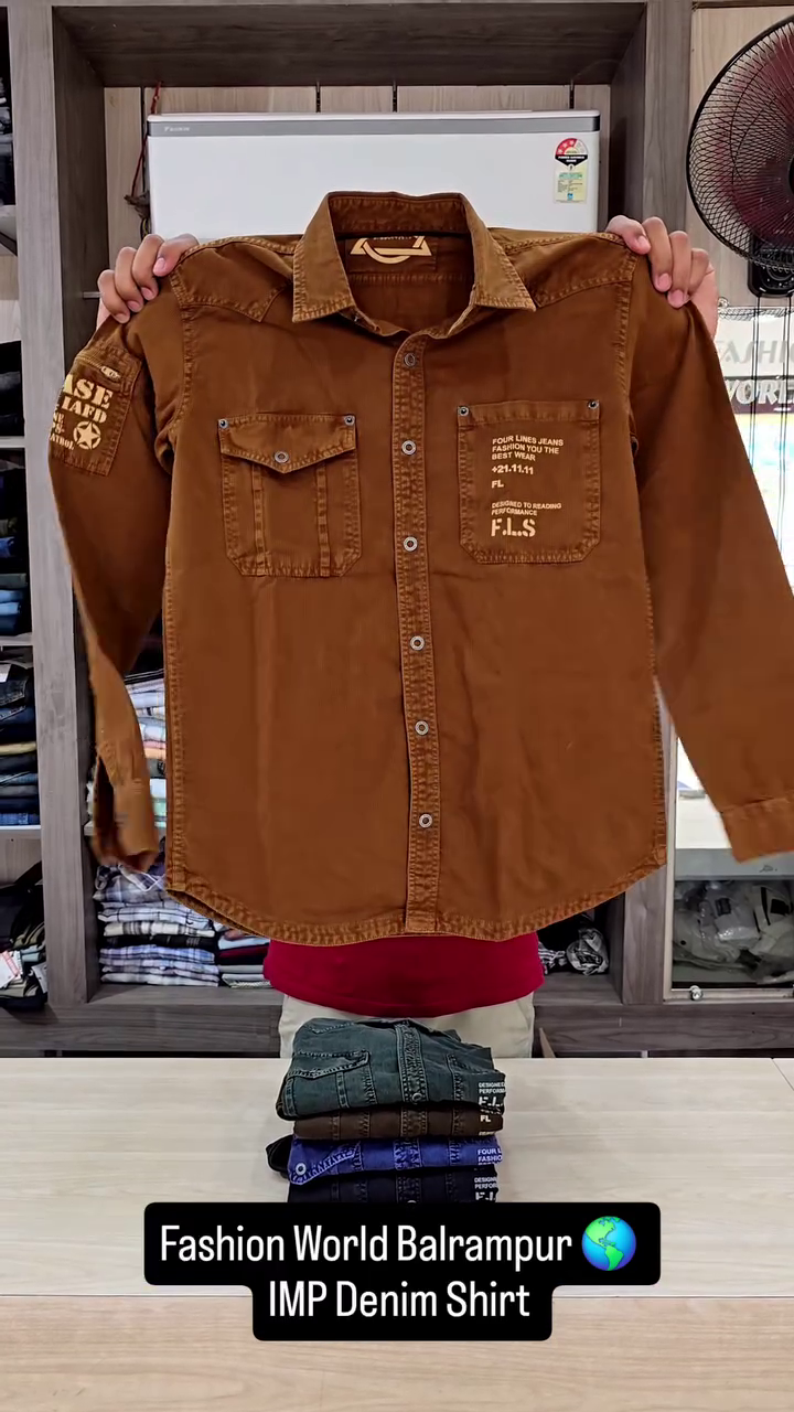 Comfortable Fashion Wear Men’s Premium Denim Shirt