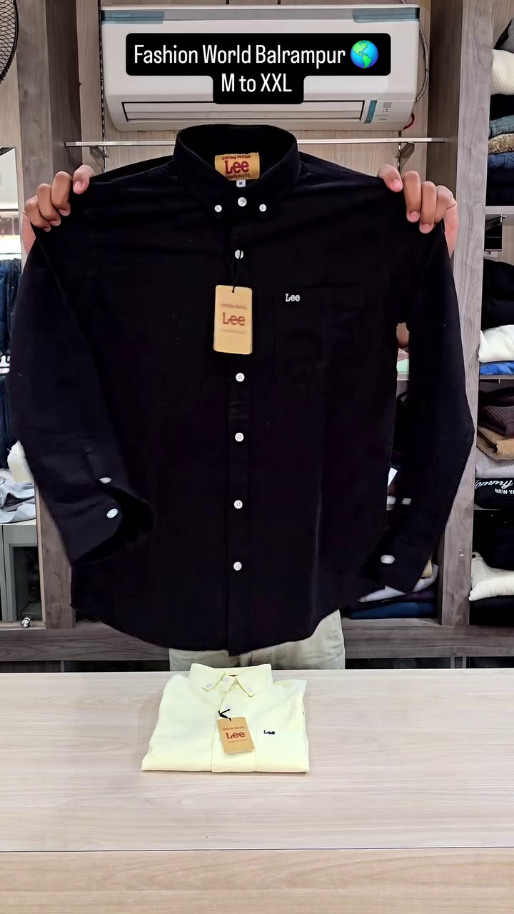 Classic Minimal Style Men’s Plain Solid Shirt - Image 3