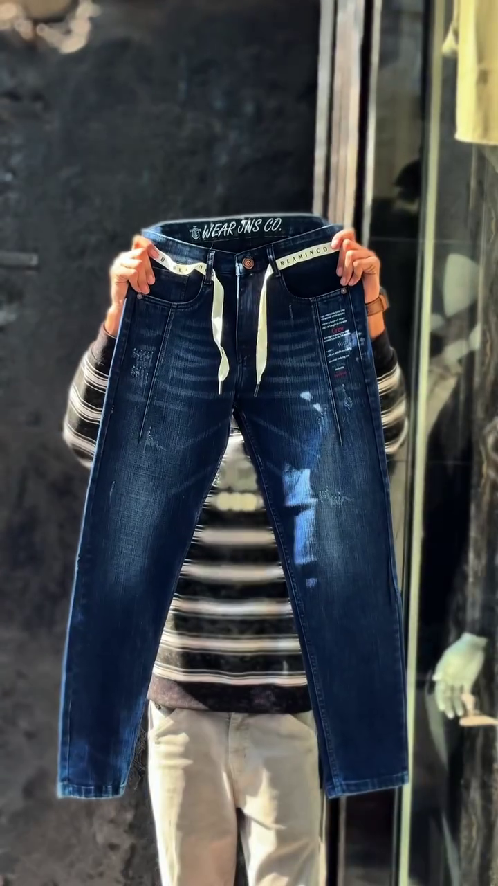 Men’s Denim Skinny Jeans: - Image 2
