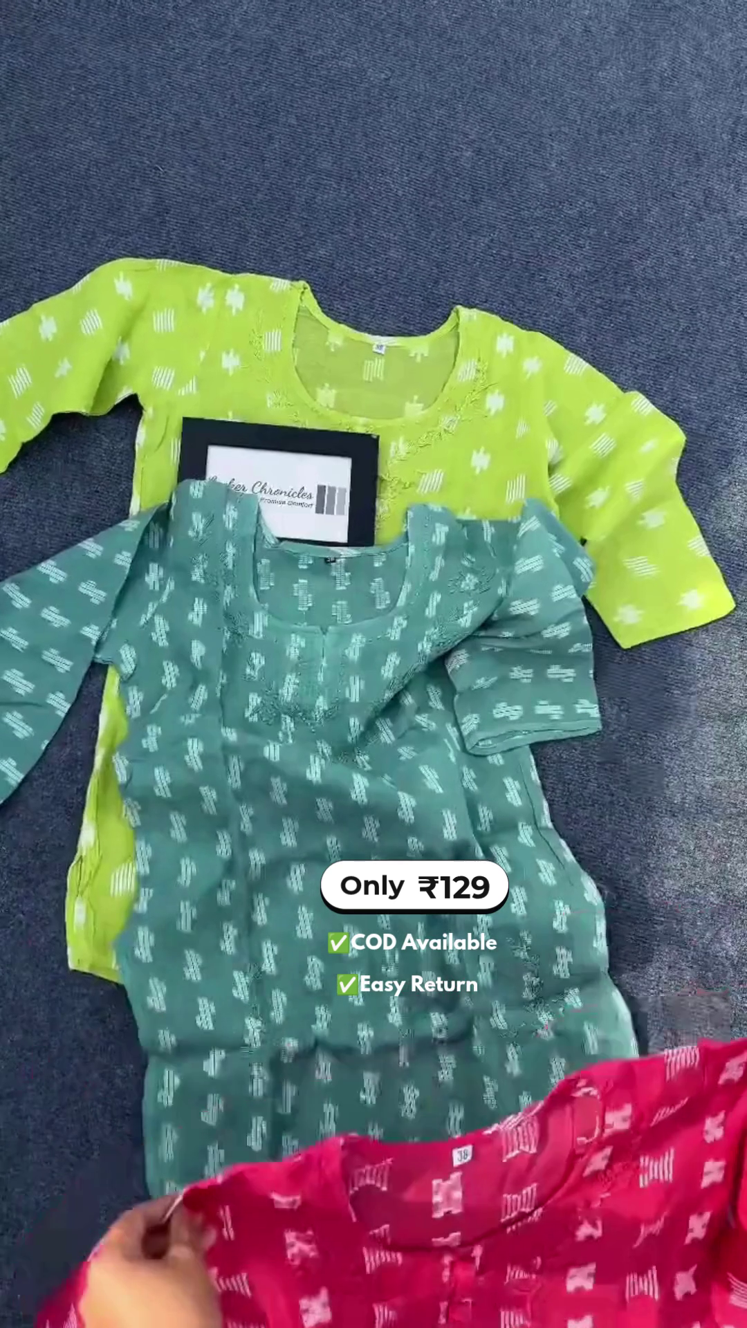 Women's Short Kurti with Stylish Design - Image 2